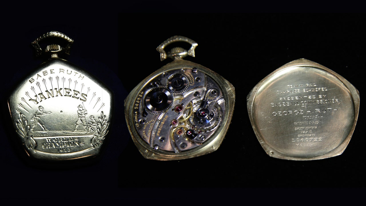 Long-lost Babe Ruth watch up for auction, expected to fetch $750,000